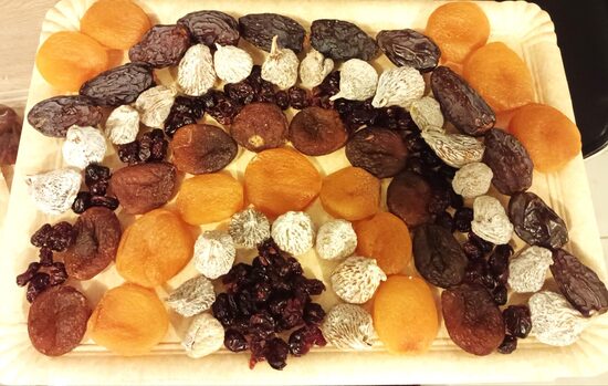 Plateau fruits secs 5€