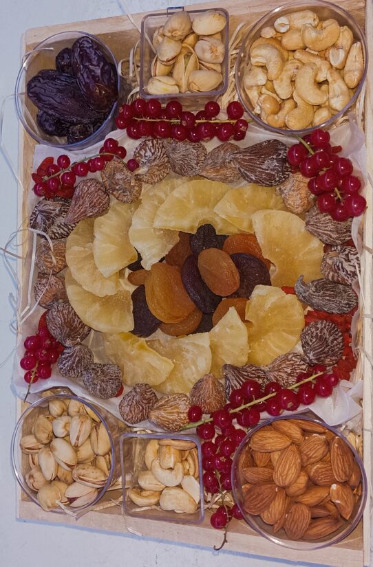Plateau fruits secs 30€