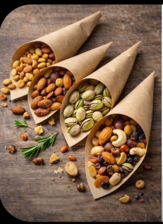 Cornet de fruits secs