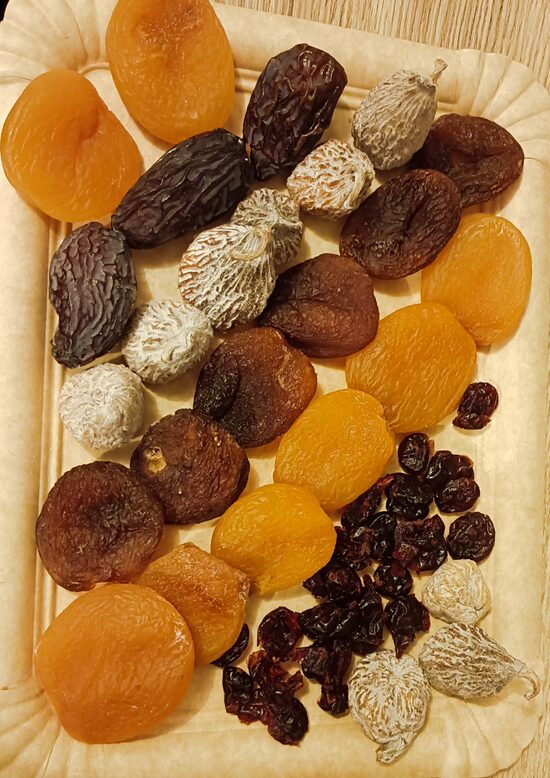 Plateau fruits secs 5€